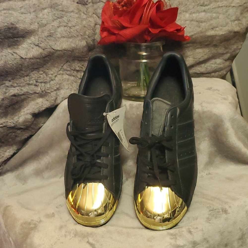 Rare gold shell toe  Superstar Adidas 80's meta